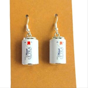 Novelty Earrings, Dangle Earrings, Beer Earrings, Fun Earrings